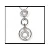 Image 1 : LONG WHITE GOLD PENDANT WITH 25 DIAMONDS(was #1950508