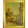 Image 1 : Framed Roof Tops Of Paris  Painting/Print #1950845