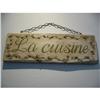 Image 1 : French Shaby Chic "La Cuisine" on wood!  #1951201