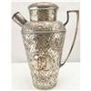 Image 1 : Cocktail Shaker Dated 1913 Silver on Copper #1951602