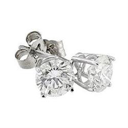 2 carats ROUND DIAMOND STUDS EARRINGS stud#1952240
