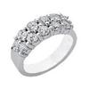 Image 1 : 2 carat DIAMOND WEDDING BAND RING platinum#1952497