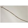 Image 1 : 4 carats DIAMOND TENNIS BRACELET genuine#1952532