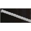 Image 1 : 4.75 ct vintage look DIAMOND TENNIS BRACELET#1952604