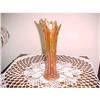 Image 1 : Carnival Glass Vase, Marigold #1953059