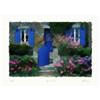 Image 1 : "Blue gate" Author's lithograph by Livitin In. #1972986