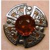Image 1 : SILVER SCOTTISH STYLE BROOCH / PENDANT #1982923
