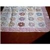 Image 1 : pre-WWII handmade Dresden Plate quilt  #1983296