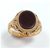 Image 1 : Carnelian gold ring #1983668