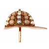 Image 1 : 14Kt Pink gold "Cap" stickpin #1983670