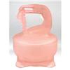 Image 1 : Pink RAPUNZEL Satin Glass Dresser Jar #1993423