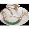 Image 1 : Vintage JADE Dragon LARGE Chinese  necklace #1993858