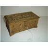 Image 1 : SALE Antique Bronze Ornate Box with Chrubs #1959174