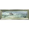 Image 1 : Holkin sailing sea giclee canvas orante frame  #1968806