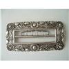 Image 1 : ANTIQUE ART NOUVEAU 800 SILVER FLORAL BUCKLE #1968828