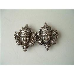 ANTIQUE ART NOUVEAU STERLING SILVER BUCKLE #1968831