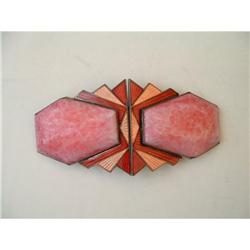 ANTIQUE CZECH ART DECO GLASS, & CLOISONNE #1968832