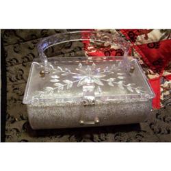 Vintage 1950 Lucite Purse By Charles Kahn #1968850