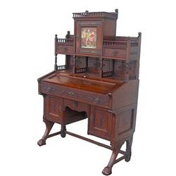 Aesthetic Movement  Walnut  Secretary / Desk #1968864