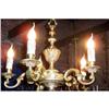 Image 1 : ANTIQUE FRENCH BRONZE CHANDELIER #1969719