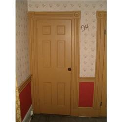 1820's 6 Panel Wood-Pin  Closet Door #1969736