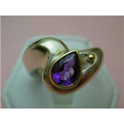 Amethyst , 14K and Sterling Joyel Vera Ring #1969747