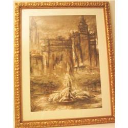 Chicago dowtown Park with fountain By Lyn #1969821