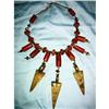Image 1 : African,Magnificiant Amber and Corral Necklace #1969830
