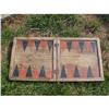Image 1 : Early Backgammon Gameboard Original Paint #1969874