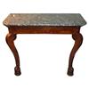 Image 1 : Louis-Philippe Flame Mahogany Marble-Top #1985090