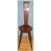Image 1 : UNIQUE HEART BACK SPINDLE LEG CHAIR #1985275
