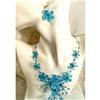 Image 1 : Passionate BLUE QUARTZ woven Necklace & #1985293