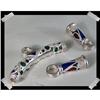 Image 1 : RARE Thai ENAMEL Sterling BEADS~44 GRAMS #1985319