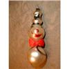 Snow WOMAN Christmas Ornament HP - VINTAGE #1985571