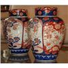 Image 1 : PAIR of Lidded Imari Vases #1986517