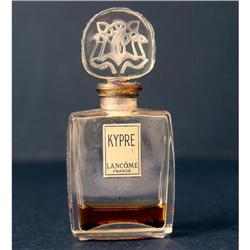 Miniature Scent Bottle Glass KYPRE LANCOME #1991724