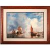 Image 1 : Boats in Harbor Seascape Print #1991801