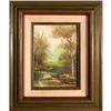 Image 1 : Wooded Landscape painting signed Wender #1991803