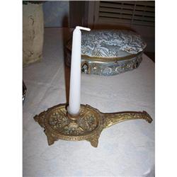 French Bronze Candlestick 19th c. #1991966