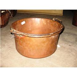 French Copper Cooking Pan c.1900 #1991976