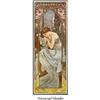 Image 1 : MUCHA ART NOUVEAU POSTER NOCTURNAL SLUMBER #1992101