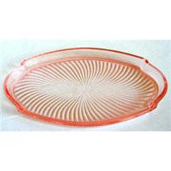 Tiffin Pink Depression Glass Perfume Bottle #1992301