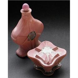 Bouton Art Deco Modernistic Bath Crystal Set #1992338