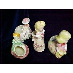 Set of 4 Ceramic Planters #1992446