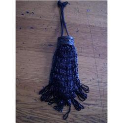 Early beaded Flapper Purse with Metal Top #1992471