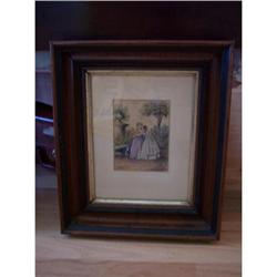 Pair of Antique Framed Prints #1992482