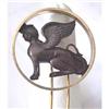 Gold washed sterling  figural Griffin stickpin #1992822