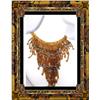 Image 1 : Dripping  GLASS FRINGE fancy exotic necklace #1992855