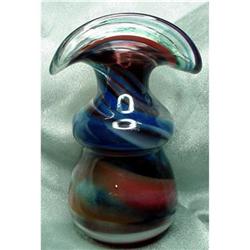 Art Glass Blown Vase #1992976