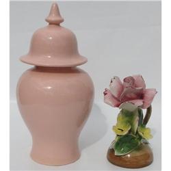 Nora Fenton Urn & Capodimonte Rose #1992984